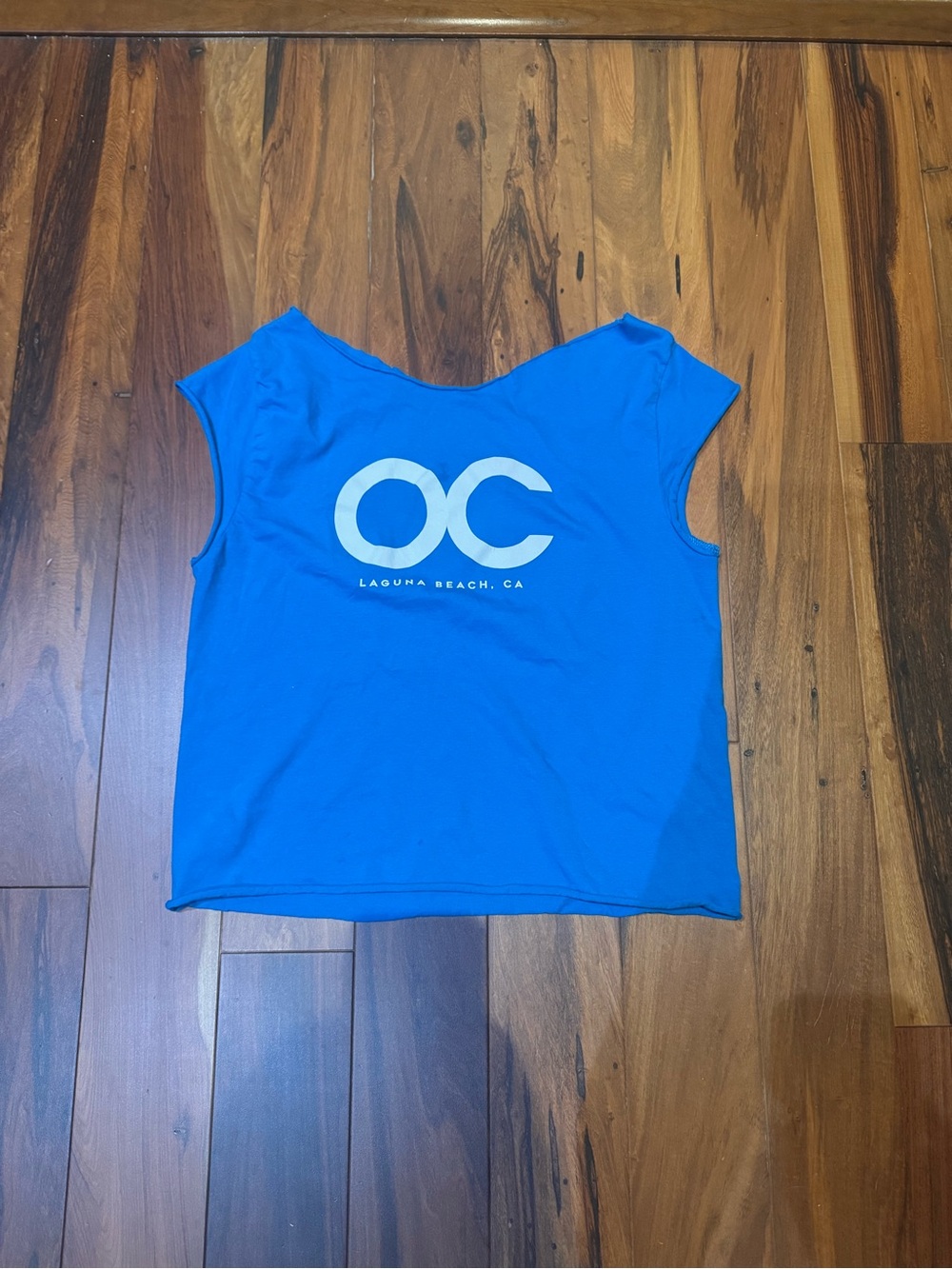 OC Laguna Beach Blue Women's Graphic Top